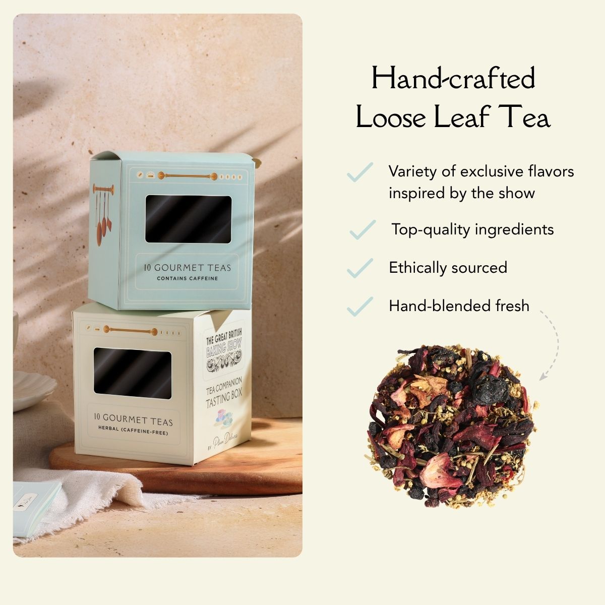 Great British Baking Show Tea Companion Tasting Box