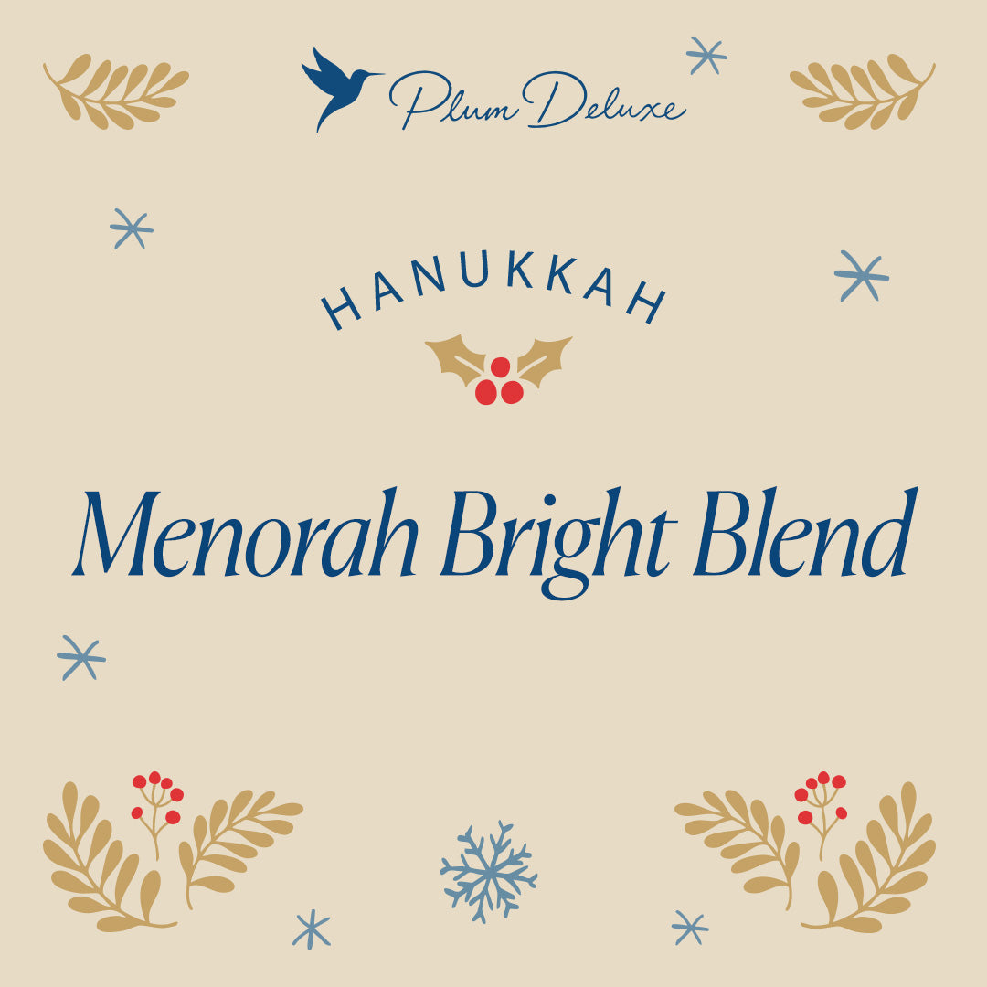 Hanukkah 2025: Menorah Bright Blend Black Tea (Citrus / Dragonfruit)