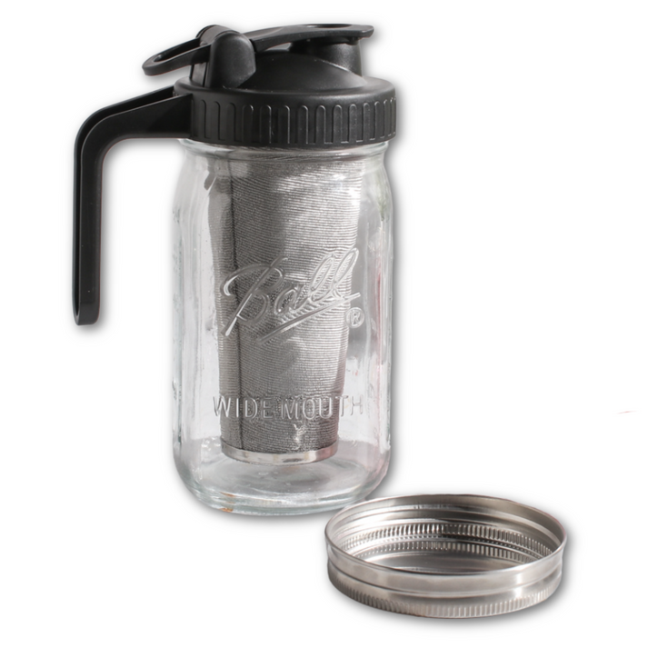 Mason Jar Iced Tea Pitcher – Plum Deluxe Tea