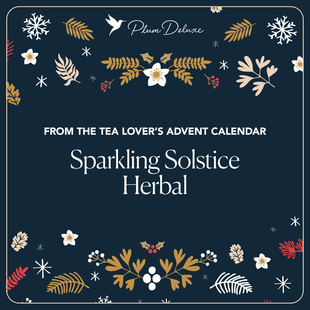 Sparkling Solstice Herbal Tea (Peach / Elderflower)