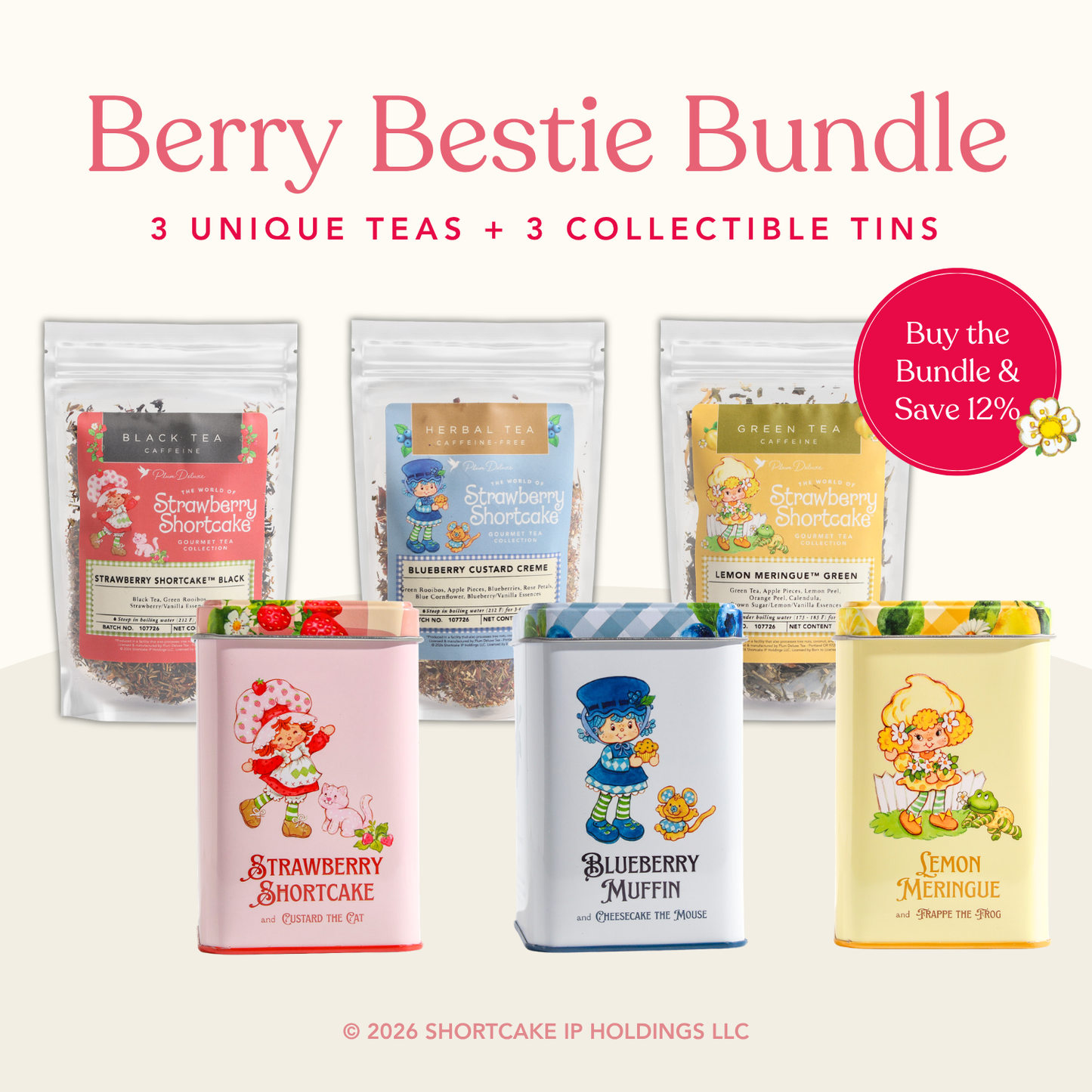Berry Besties Bundle (3 Teas + 3 Collectible Tins) – Plum Deluxe Tea Berry Besties Bundle (3 Teas + 3 Collectible Tins) – Plum Deluxe Tea