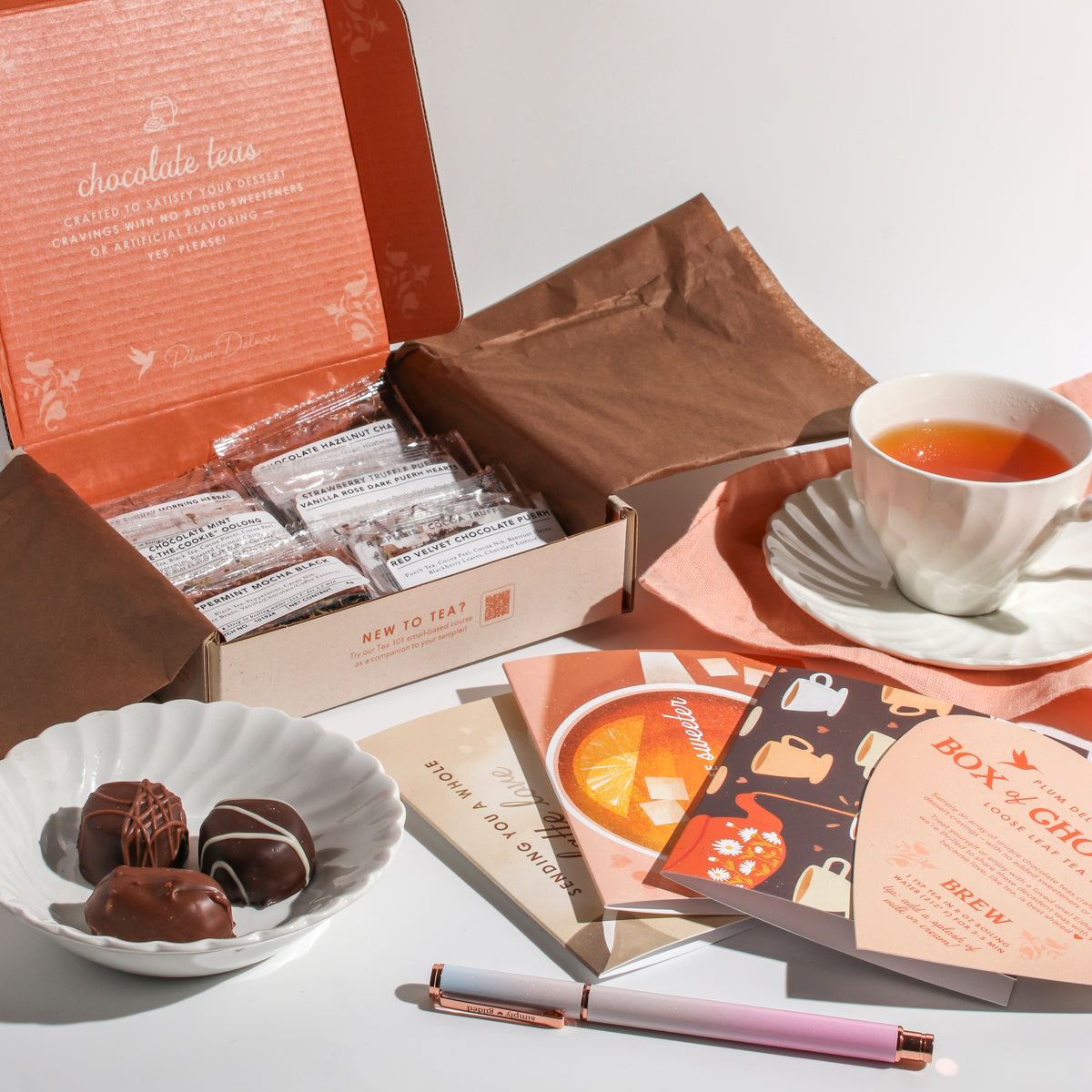 Box of Chocolate Teas: Valentine's Tea Sampler