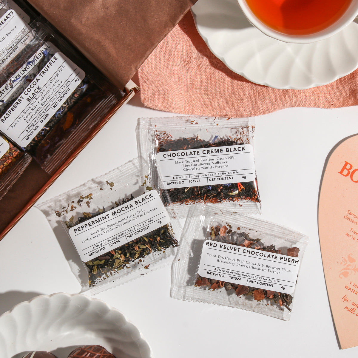 Box of Chocolate Teas: Valentine's Tea Sampler