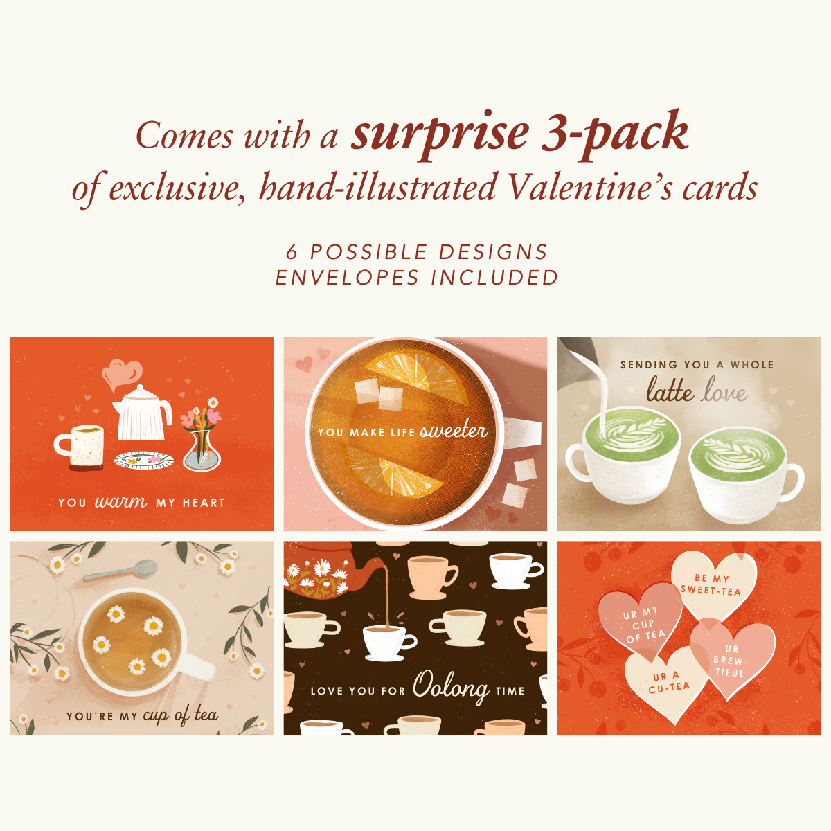 Box of Chocolate Teas: Valentine's Tea Sampler