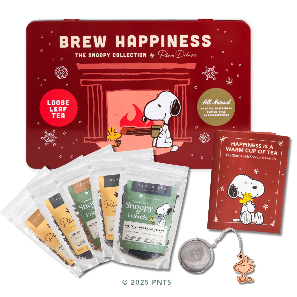Brew Happiness Snoopy Tea Gift Tin