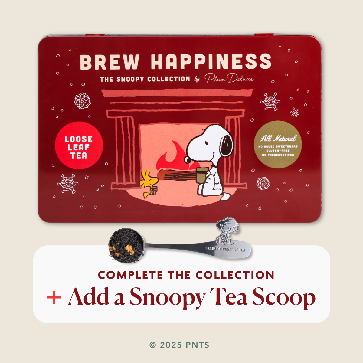 Brew Happiness Snoopy Tea Gift Tin