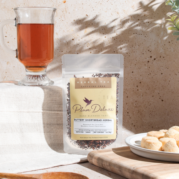 Shortbread Tea Buttery Shortbread Herbal Tea | Plum Deluxe – Plum Deluxe Tea