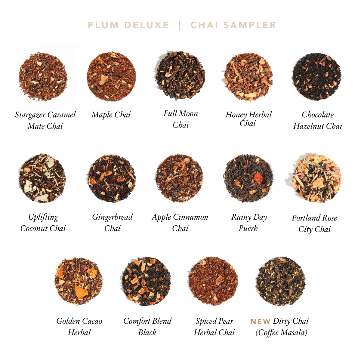 Chai Month Tea Sampler Kit (13 Samples)