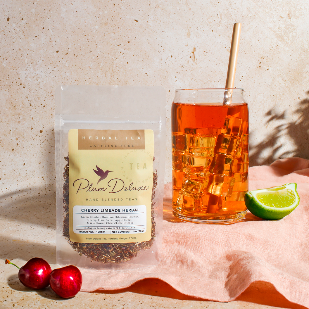 Chephyr Tea Cherry Limeade Herbal Tea – Plum Deluxe Tea