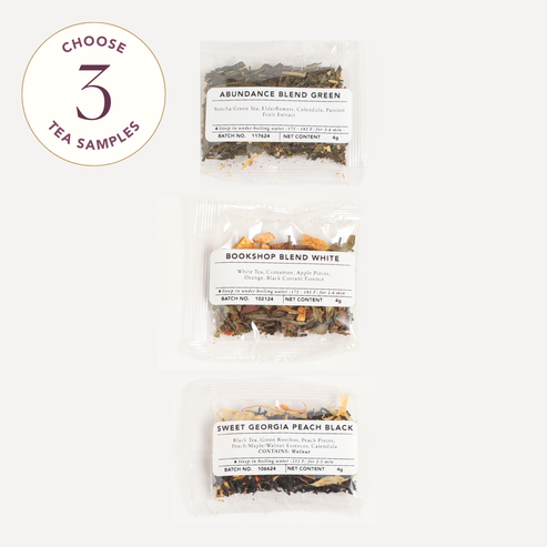 Custom Tea Sample Pack (3 Tea Samples) | Plum Deluxe – Plum Deluxe Tea