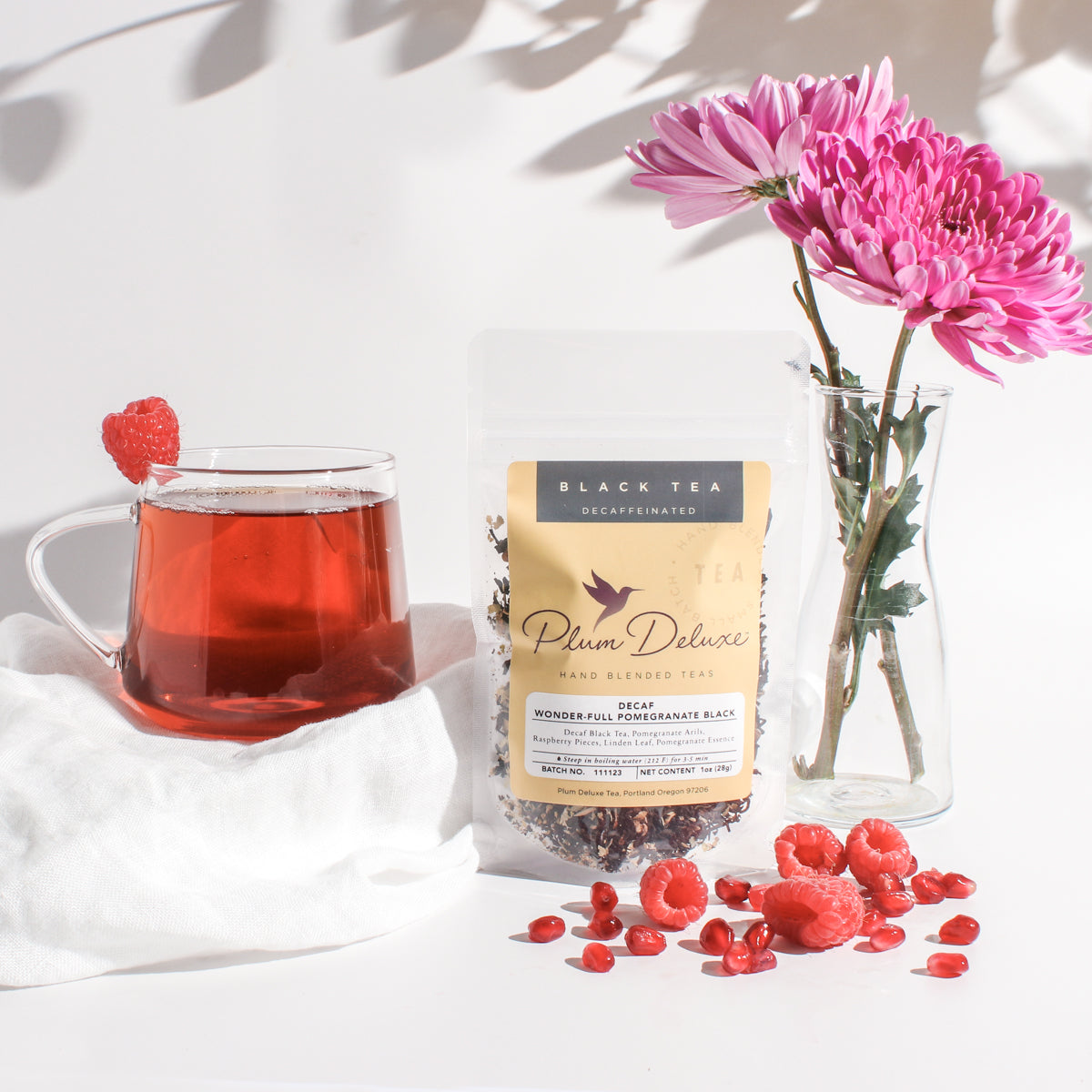 Wonder-Full Pomegranate Decaf Black Tea