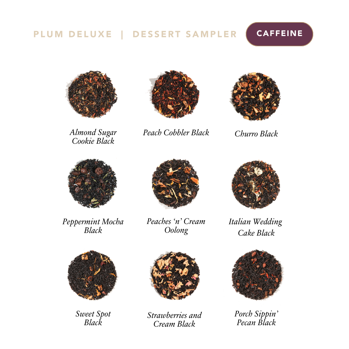 Dessert Tea Collection Sample Kit (9 Flavors)