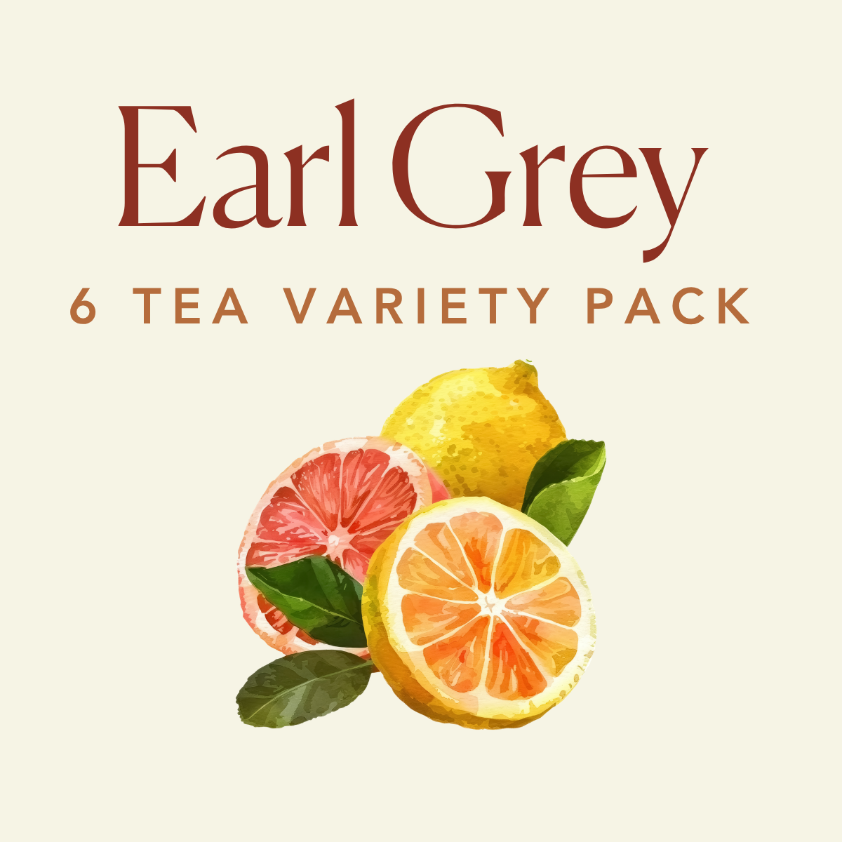 Earl Grey Tea Variety Pack [6 Bergamot Teas]