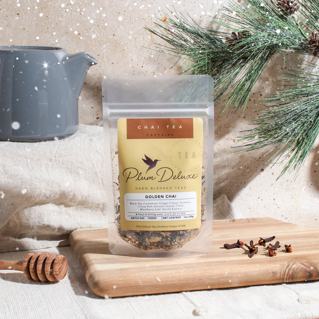 Perfect Golden Tea Golden Chai Tea (Turmeric Chai) – Plum Deluxe Tea