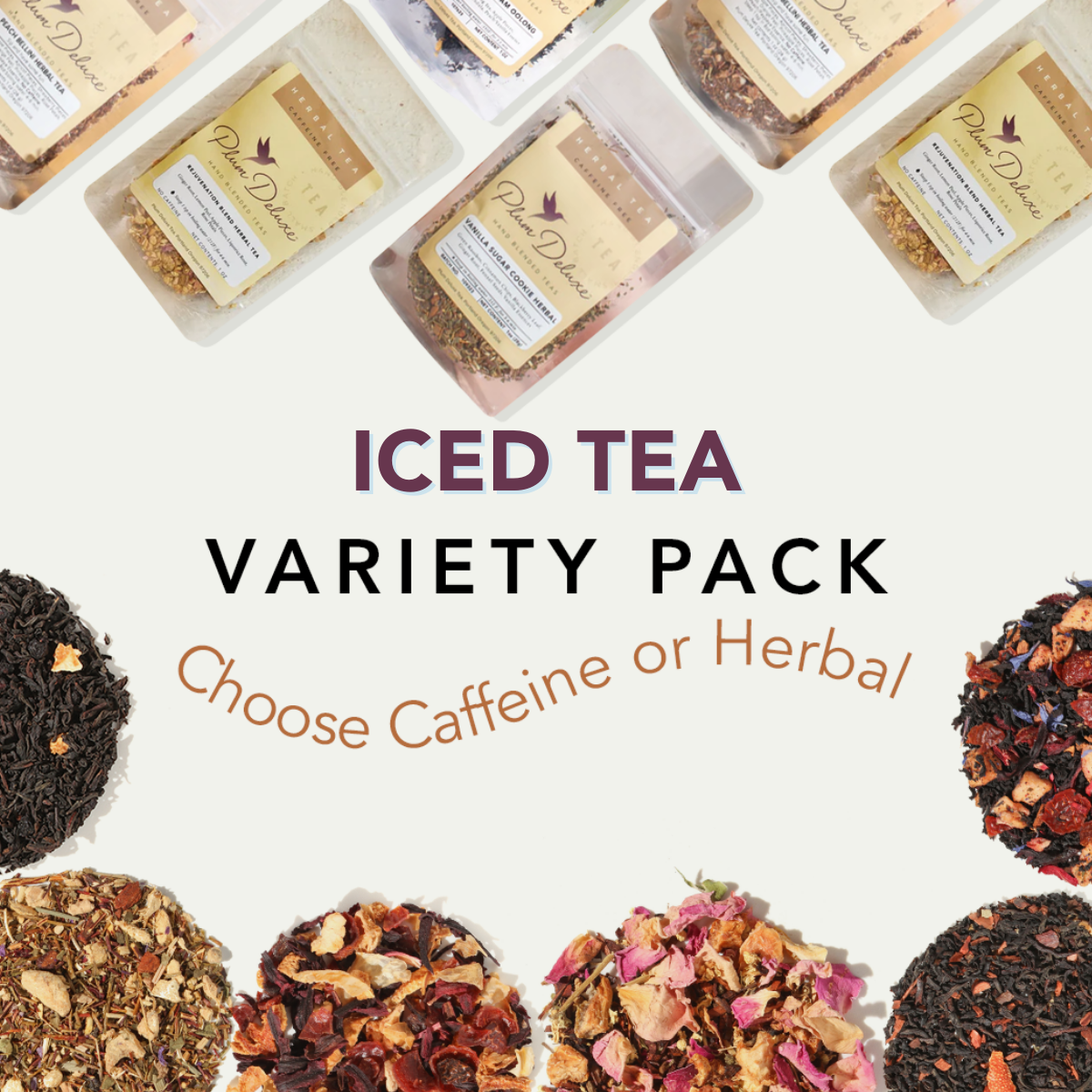 Iced Tea Variety Pack [6-Pack Variety of Flavors]