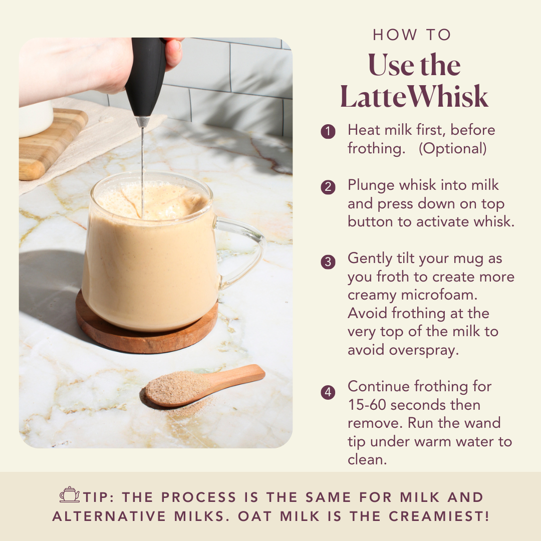 Latte Whisk - The Perfect Milk Frother
