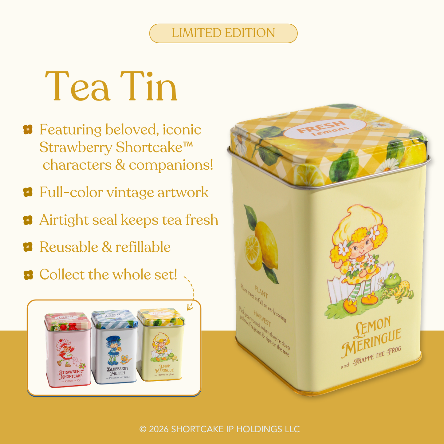 Berry Besties Bundle (3 Teas + 3 Collectible Tins)