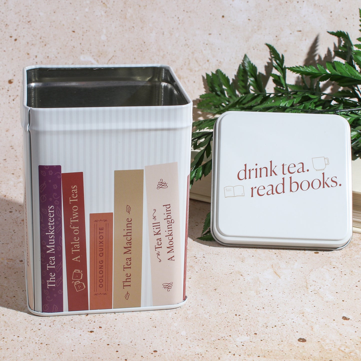 Literary Tea Tin