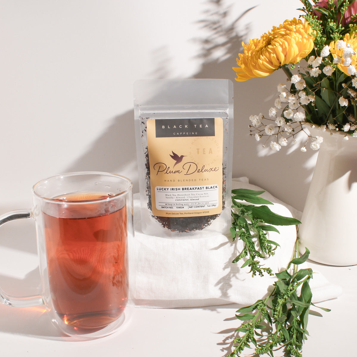 Lucky Irish Breakfast Black Tea (Vanilla - Almond - Chocolate)