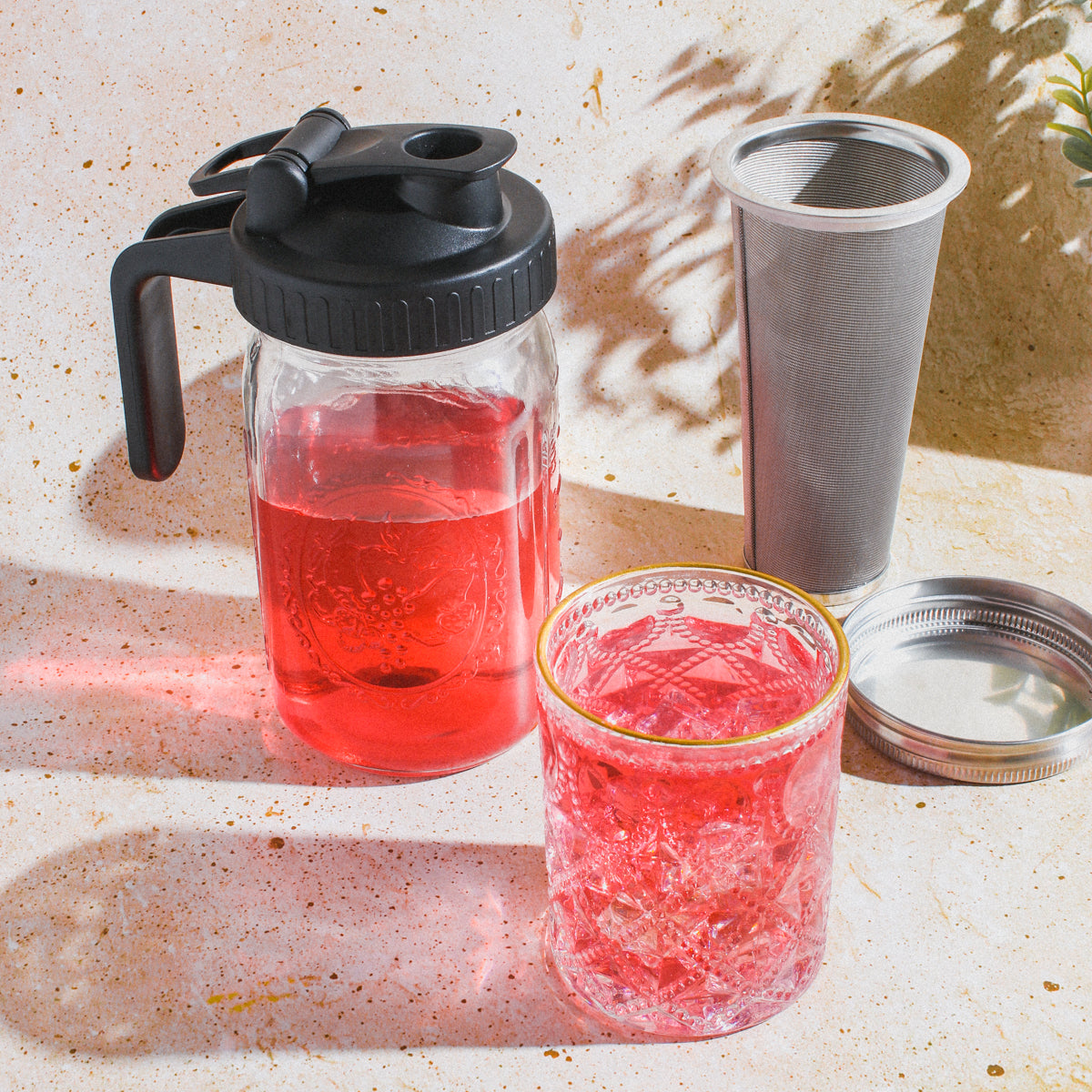 Iced Tea Pitcher With Infuser