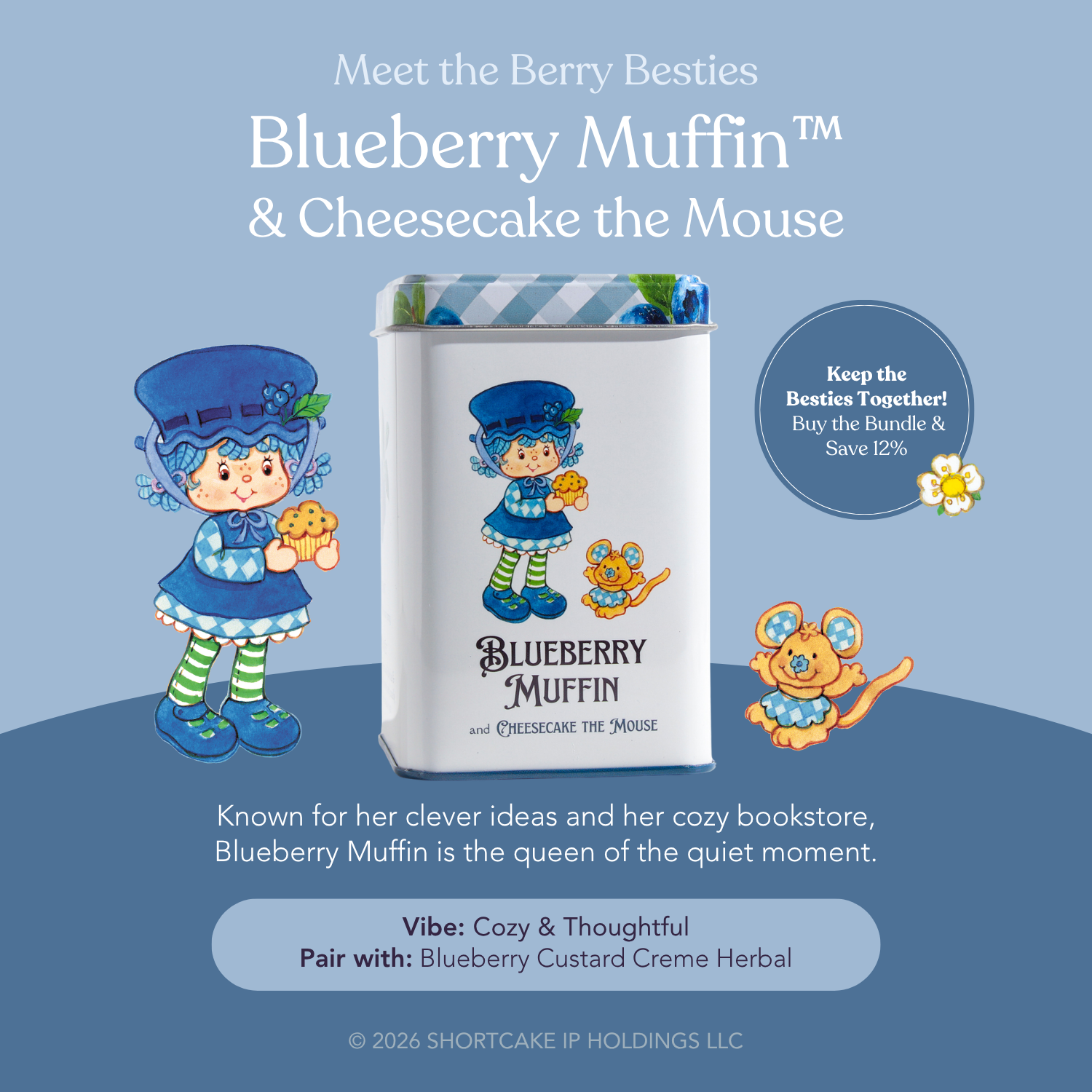 Blueberry Muffin™ Tea Tin