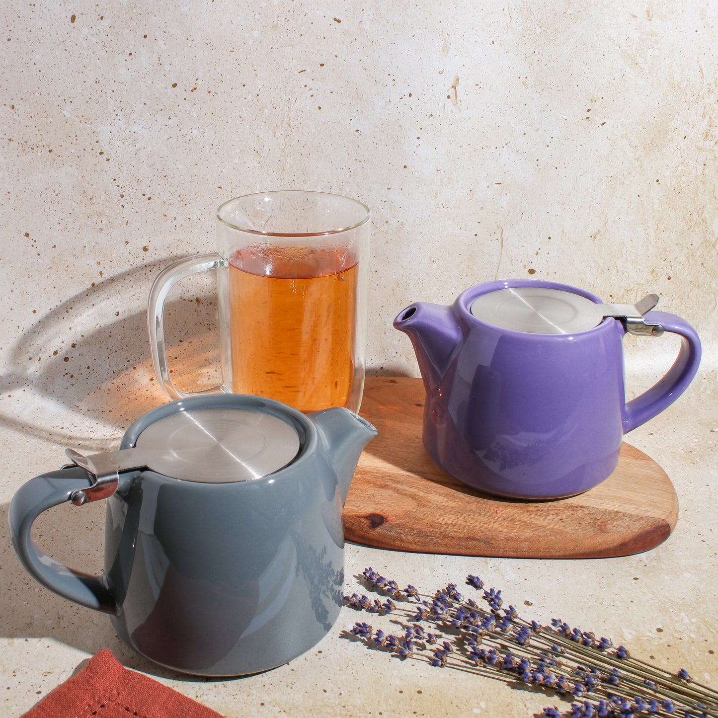Petit Belle Hot Tea Teapot – Plum Deluxe Tea