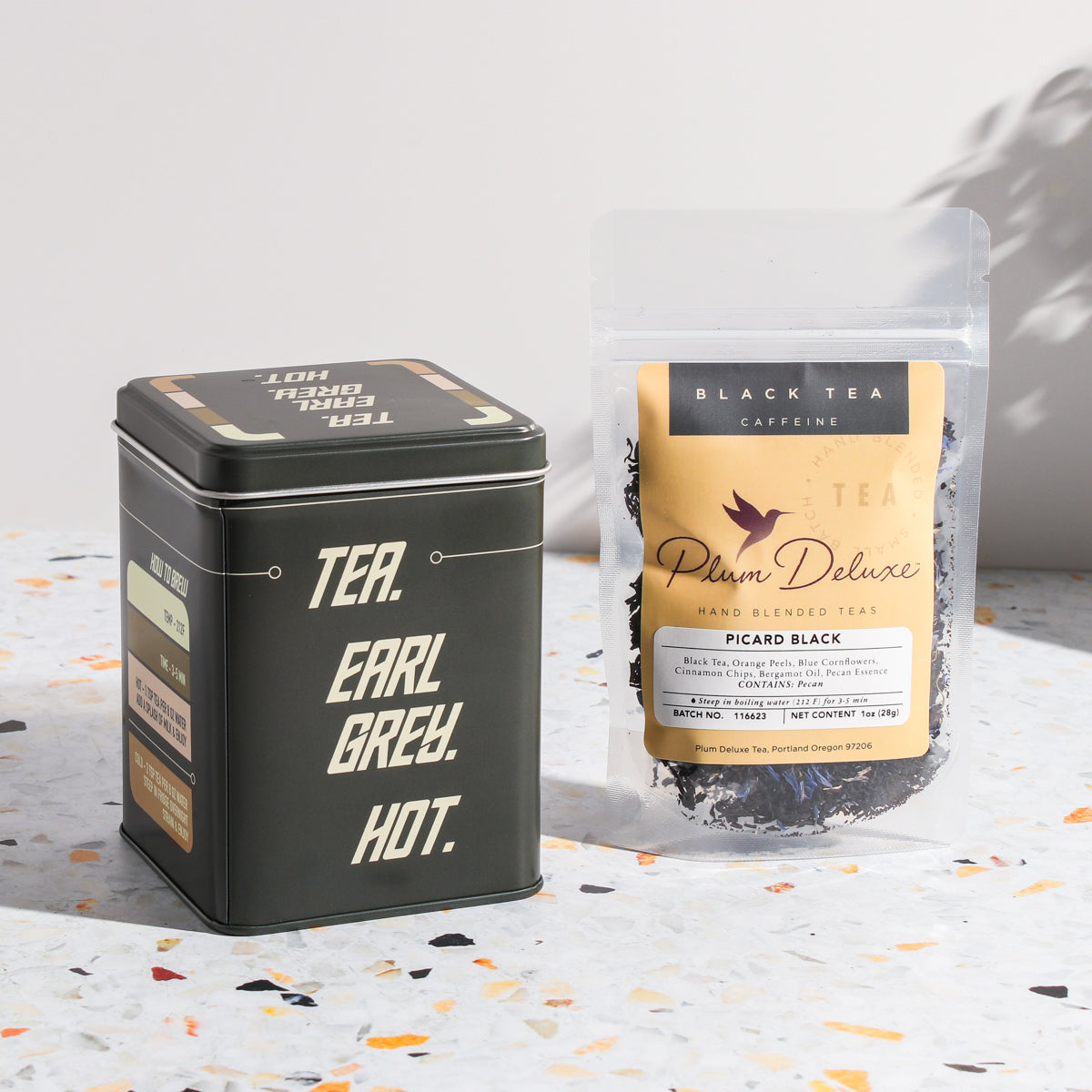 Picard Tea Picard Earl Grey Tea Blend (Pecan Earl Grey) – Plum Deluxe Tea