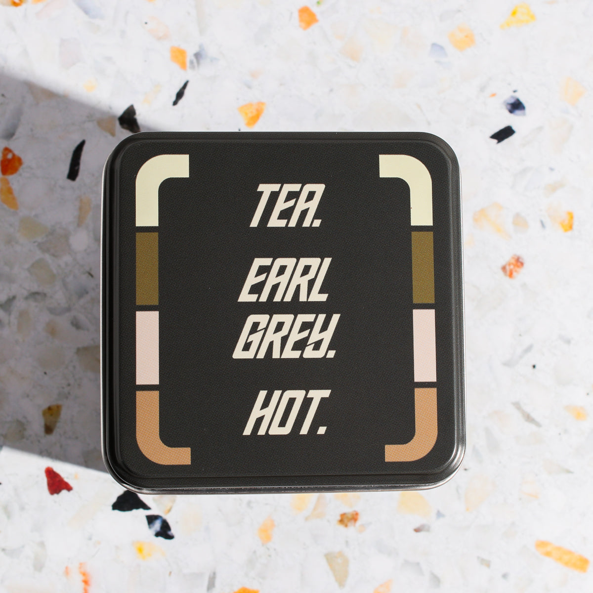Tea. Earl Grey. Hot. Tin (Holds 1-2 oz Tea)