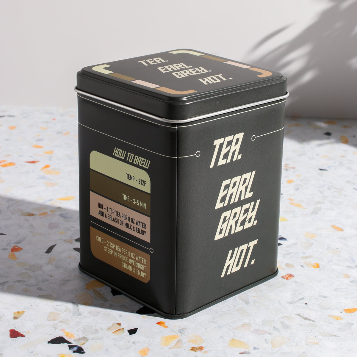 Tea. Earl Grey. Hot. Tin (Holds 1-2 oz Tea) – Plum Deluxe Tea