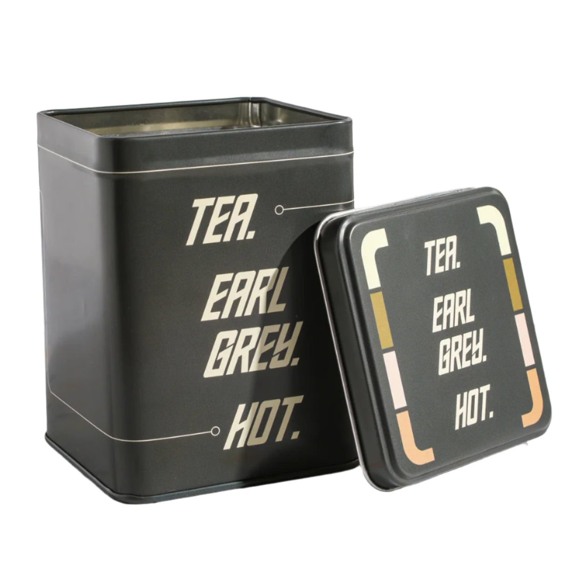 Picard Tea Tea. Earl Grey. Hot. Tin (Holds 1-2 oz Tea) – Plum Deluxe Tea