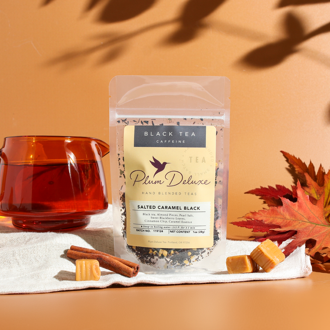 Salted Caramel Black Tea – Plum Deluxe Tea
