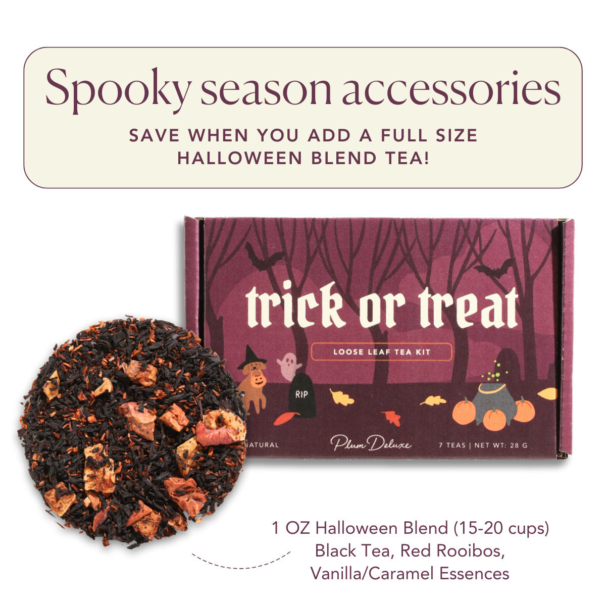 Halloween Trick or Treat Sampler Box (7 Exclusive Blends!)