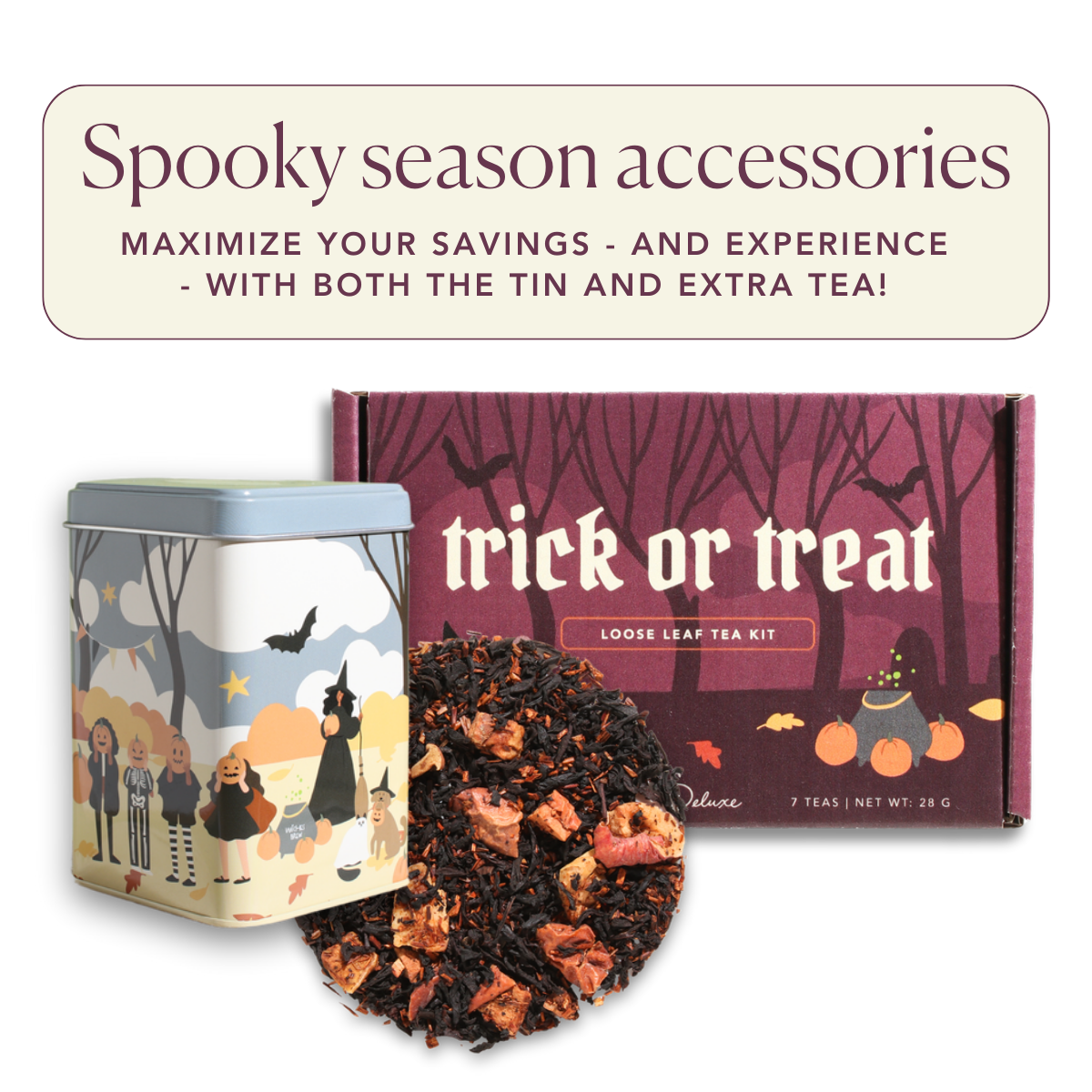 Halloween Trick or Treat Sampler Box (7 Exclusive Blends!)