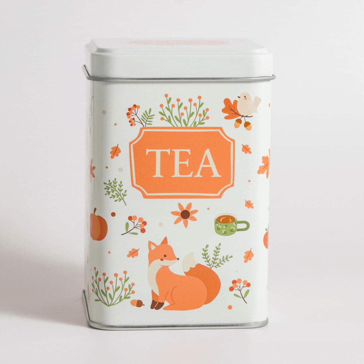 Woodland Warmth Tea Tin (Holds 1-2 oz Tea)