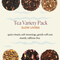 Slow Living Tea Variety Pack [6-Pack of Flavors]
