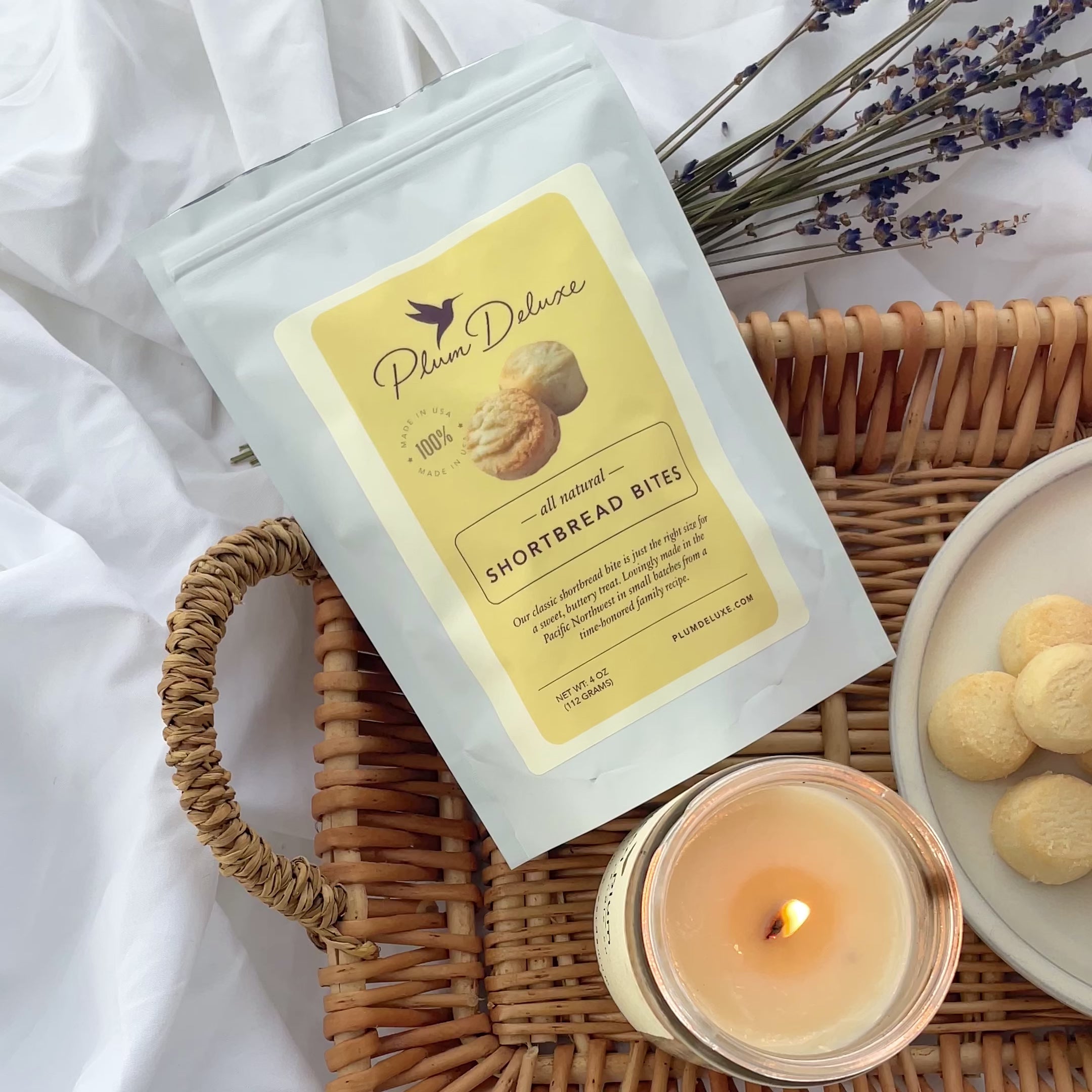 Classic Shortbread Bites