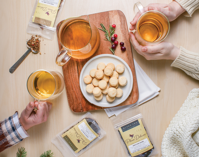Spicy Caramel Apple Cinnamon Herbal Tea – Plum Deluxe Tea