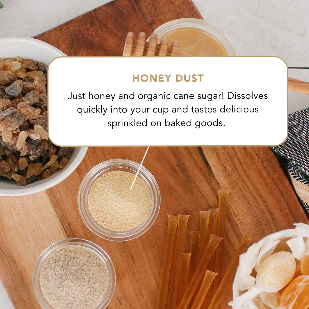 Honey Dust (Cane Sugar - Raw Honey)
