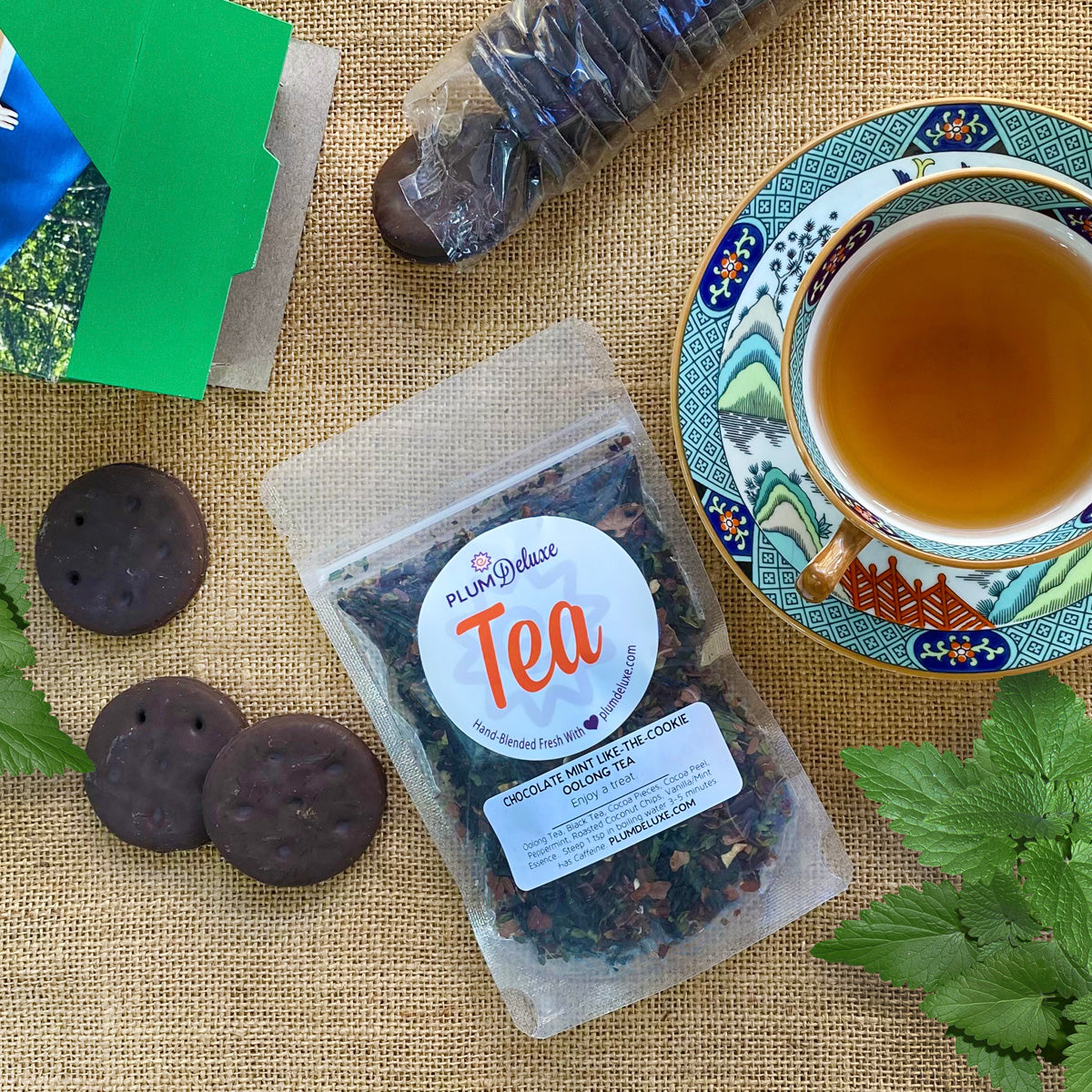 Choco Mint Oolong life