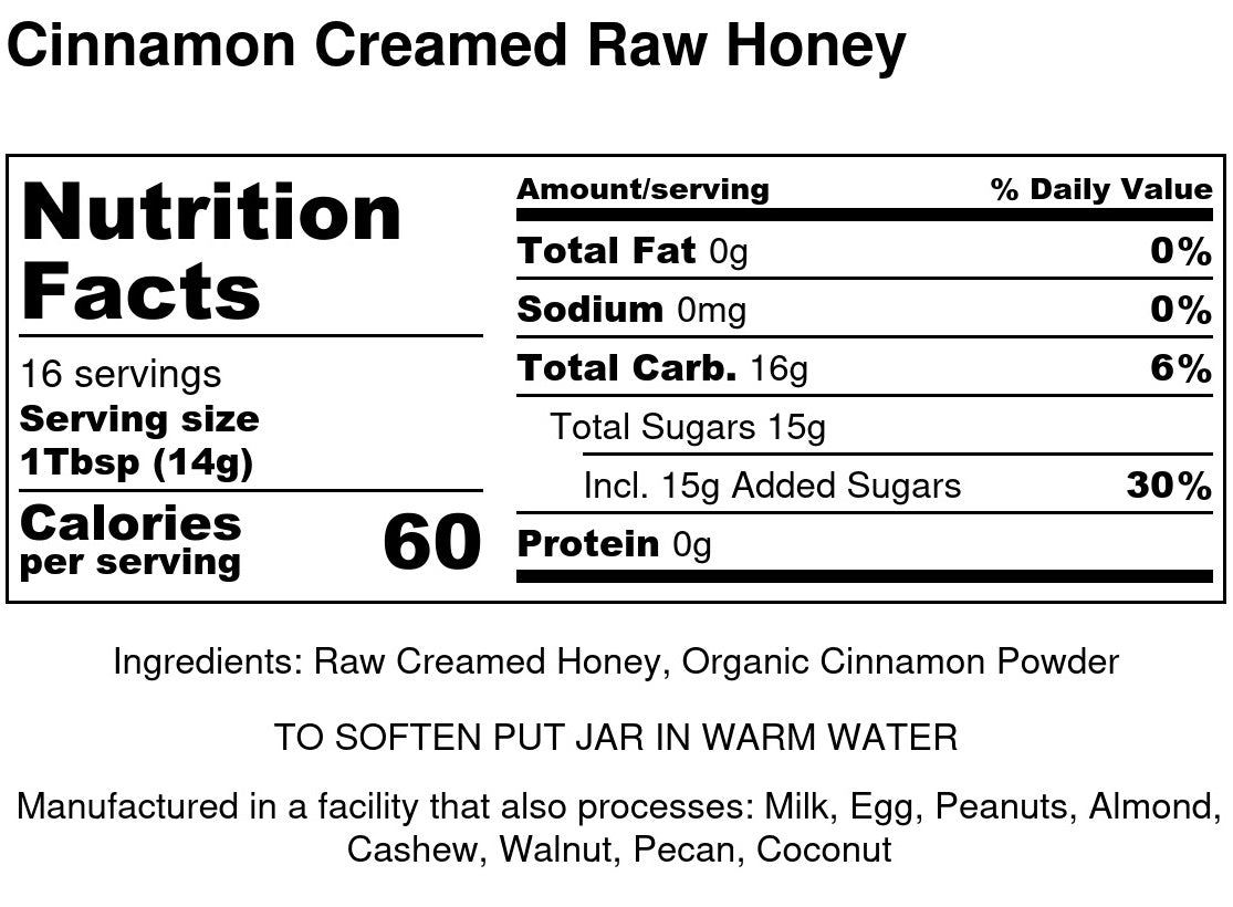 Raw Creamed Honey