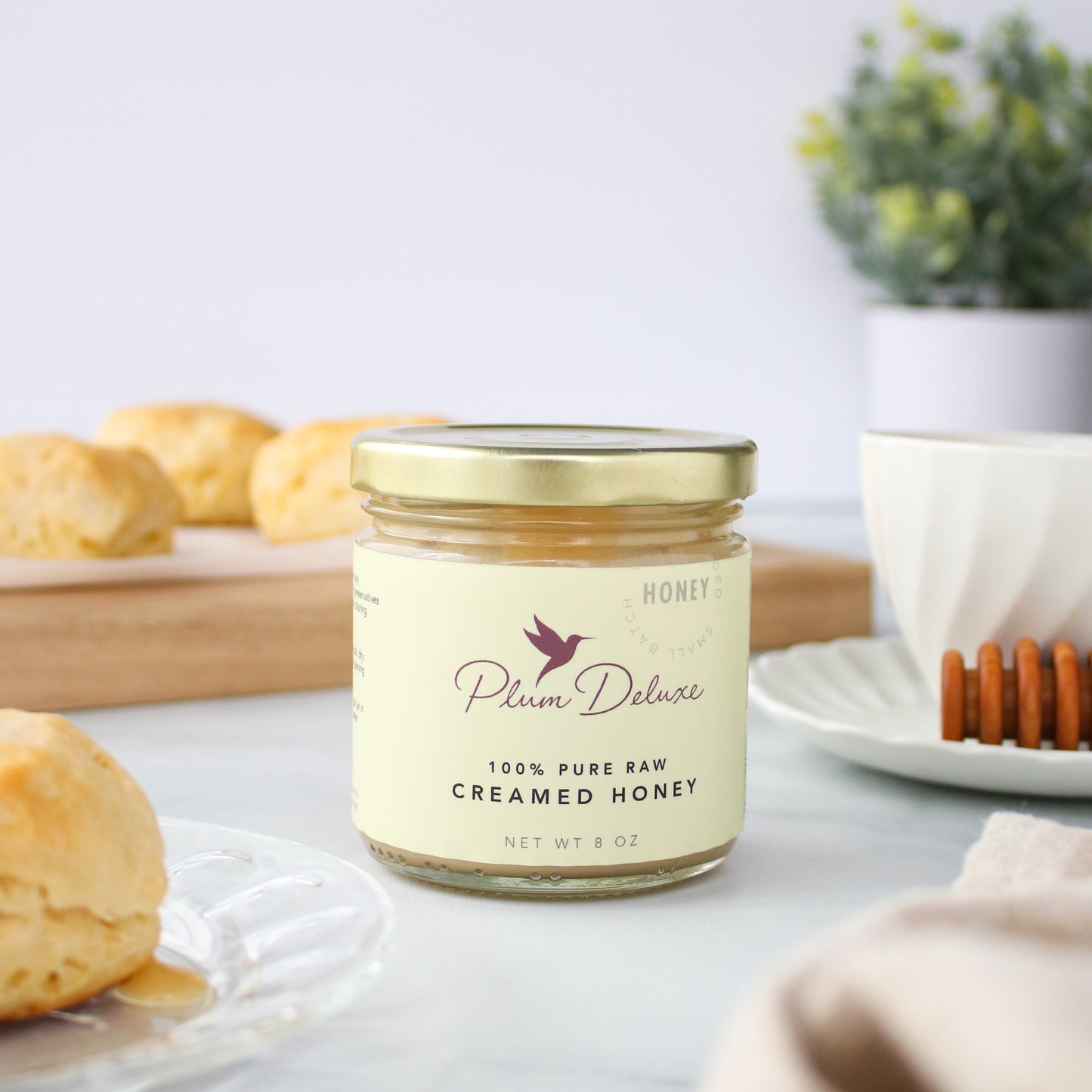 Raw Creamed Honey
