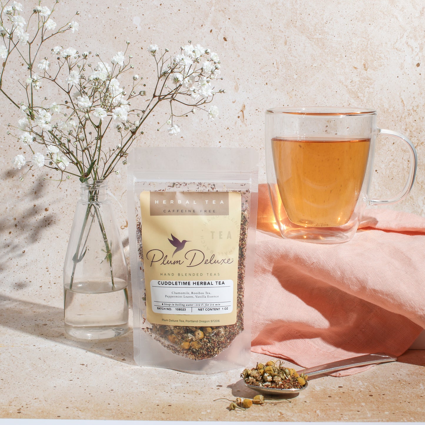 Cuddletime Herbal Tea (Chamomile - Mint)