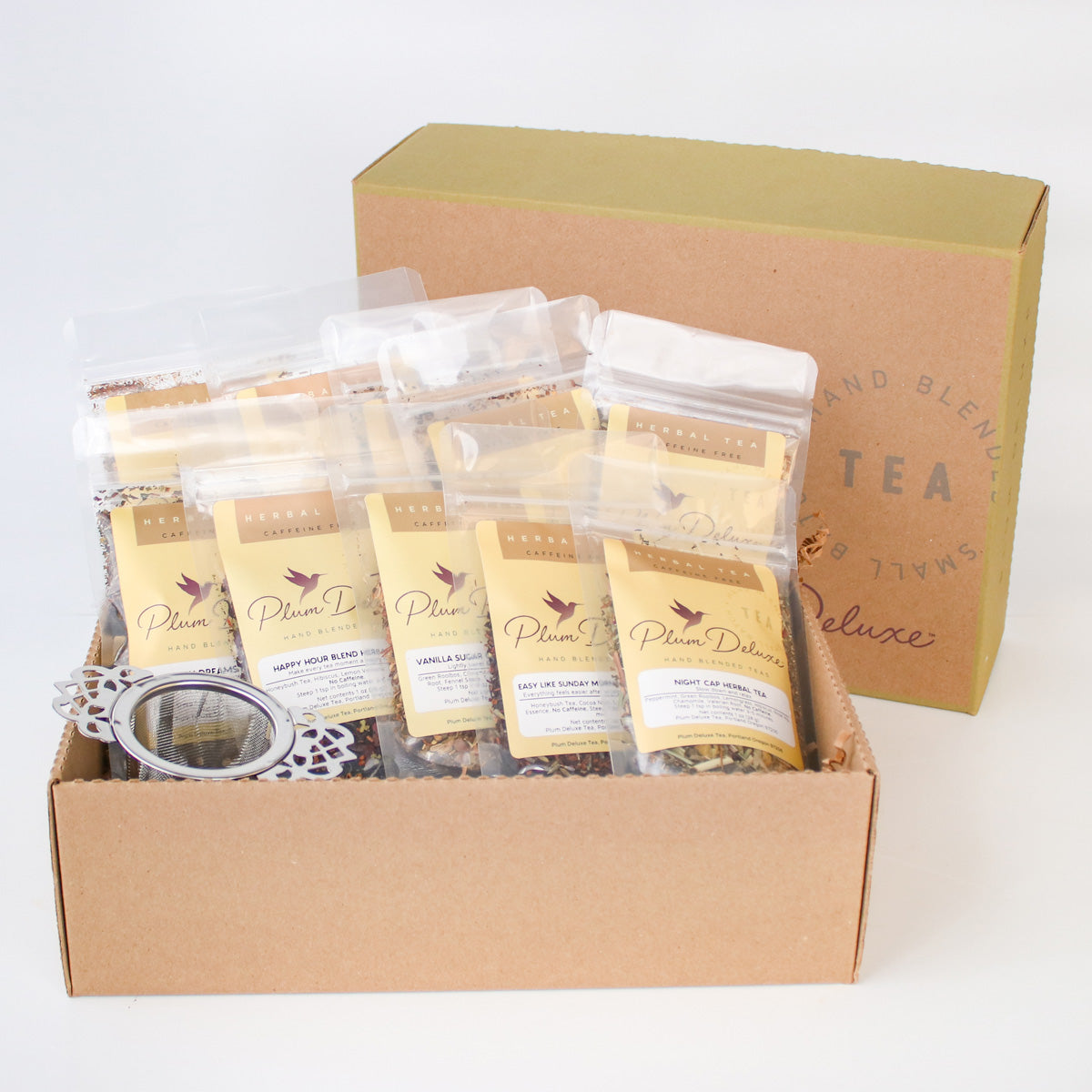 Deluxe Tea Box (10 Teas + Infuser)