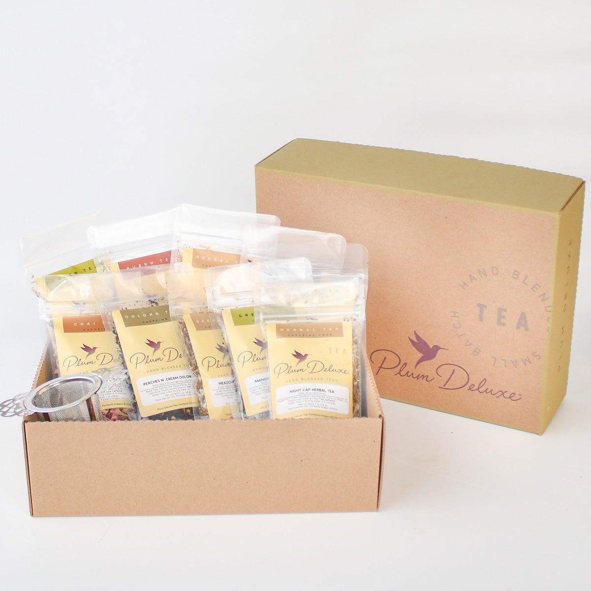 Deluxe Tea Box (10 Teas + Infuser)