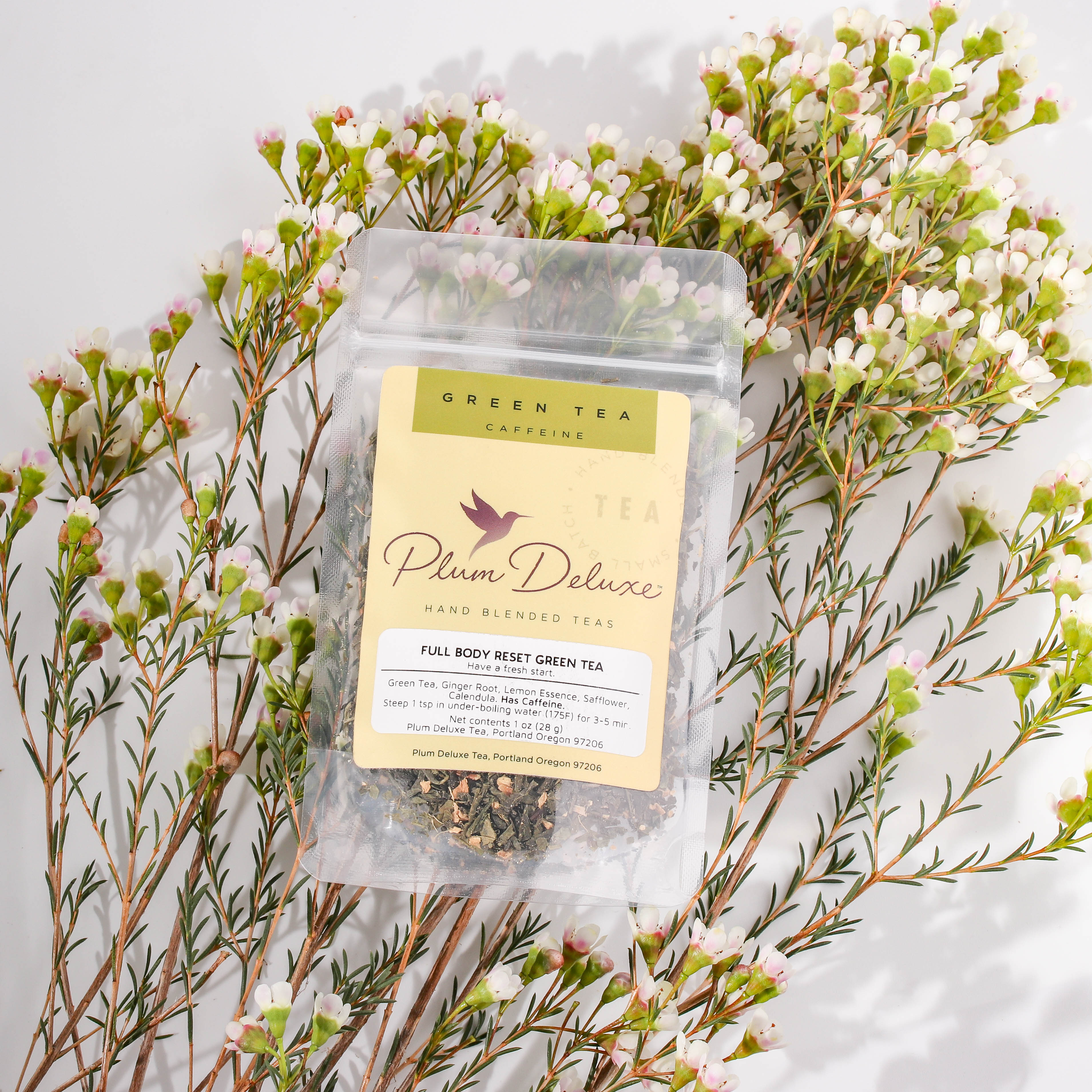 Full Body Reset Green Tea (Lemon - Ginger)