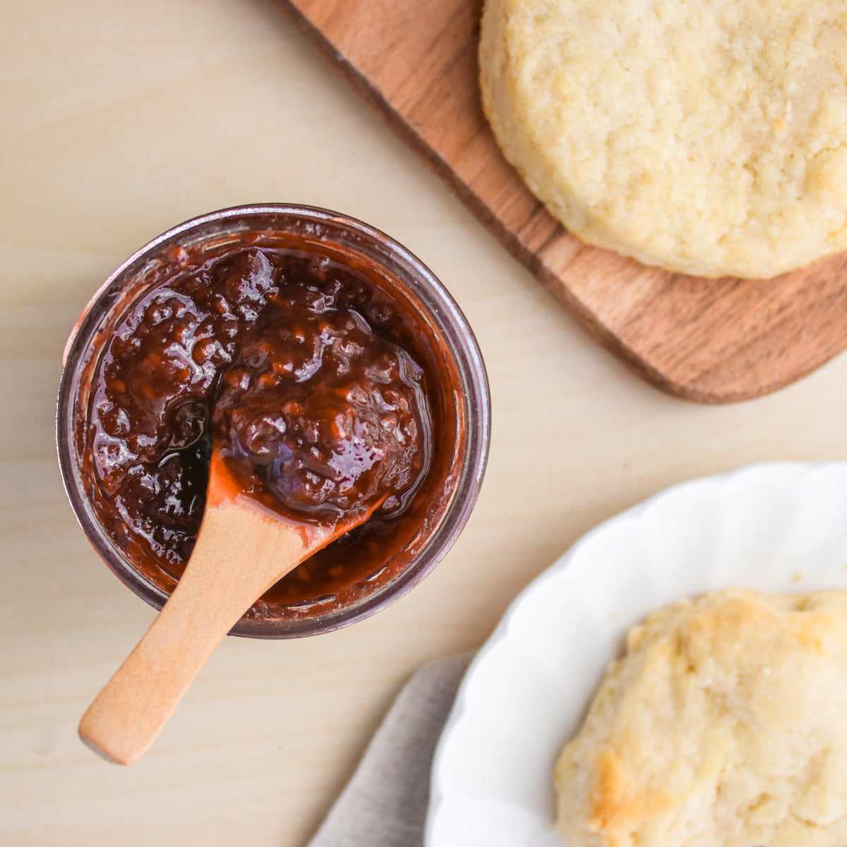 Plum Deluxe Strawberry Jam (w/ Hint of Currant)