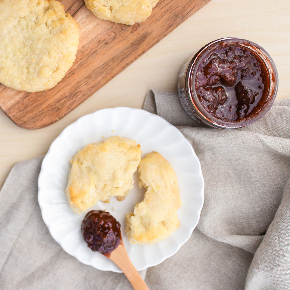 Plum Deluxe Strawberry Jam (w/ Hint of Currant)