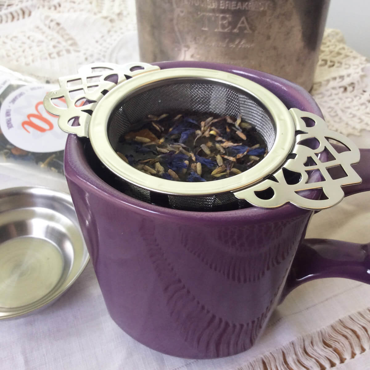 Victorian Mesh Cone 'Nest' Tea Infuser