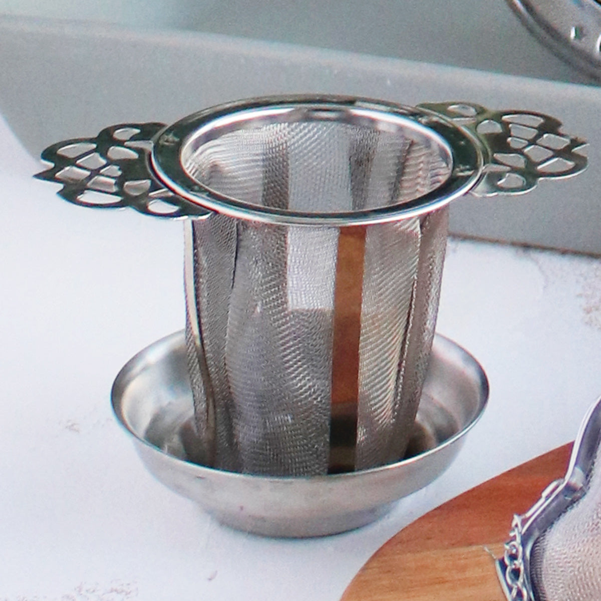 Victorian Mesh Cone 'Nest' Tea Infuser
